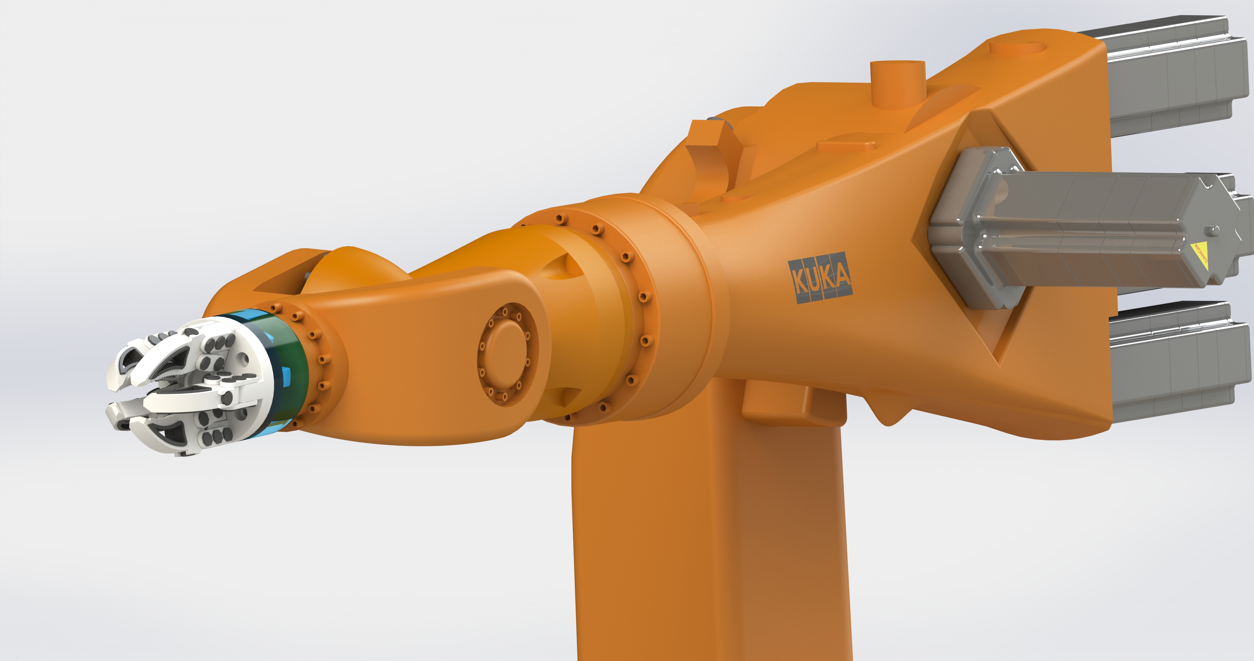 kuka industrial robotic arm
